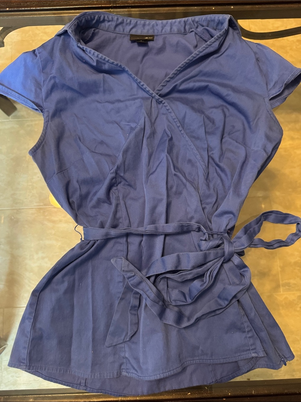 East 5th Royal Blue Collared Shirt